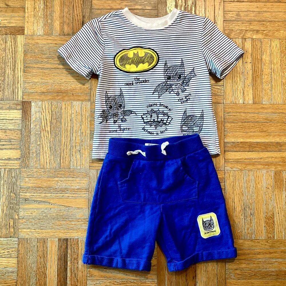 Batman Toddler Shirt and Shorts Set